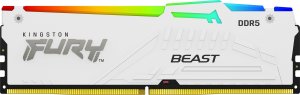 Pamięć Kingston Fury Beast RGB, DDR5, 16 GB, 6000MHz, CL36 (KF560C36BWE2A-16) 1
