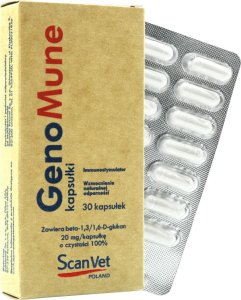 ScanVet GenoMune 20mg x 30 kapsułek 1