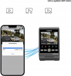 Viofo Wideorejstrator VIOFO A229 PRO 2CH-G GPS 29