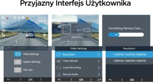 Viofo Wideorejstrator VIOFO A229 PRO 2CH-G GPS 31