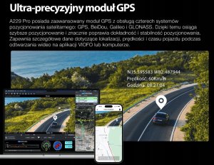 Viofo Wideorejstrator VIOFO A229 PRO 2CH-G GPS 36