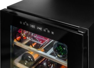 Chłodziarka do wina La Sommeliere LS51.2ZBLACK winiarka wolnostojąca 13