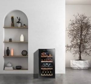 Chłodziarka do wina La Sommeliere LS51.2ZBLACK winiarka wolnostojąca 14