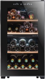 Chłodziarka do wina La Sommeliere LS51.2ZBLACK winiarka wolnostojąca 2