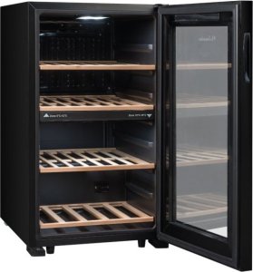 Chłodziarka do wina La Sommeliere LS51.2ZBLACK winiarka wolnostojąca 9