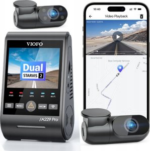 Rejestrator Viofo Wideorejstrator VIOFO A229 PRO 3CH-G GPS 2