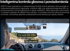 Rejestrator Viofo Wideorejstrator VIOFO A229 PRO 3CH-G GPS 5