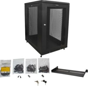 Szafa StarTech Stojąca 19" 18U (RK1833BKM) 3