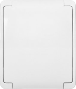 Orno Gniazdo pojedyncze 2P+Z AQUATIC, IP44, białe 3