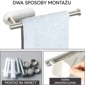 ATL AG883A Wieszak na ręcznik papierowy       srebrny 4