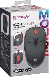Mysz Defender Mysz przewodowa Defender ICON MB-057 1000dpi bezklikowa silent 5