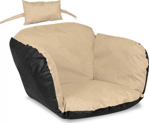 AIO PODUSZKA OGRODOWA BOCIANIE GNIAZDO 112x113CM Z ZAGŁÓWKIEM BEŻOWA 2