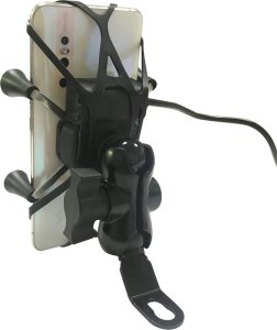 ATL AP14C Motocyklowy uchwyt na telefon usb 6