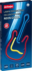 Dekoracja świąteczna Activejet Neon LED Activejet AJE-NEON GITARA 1