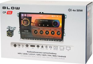 Radio samochodowe Blow 78-349# Radio blow cp02 2din 9" android/wifi/gps/carplay vw/ skoda/ seat 7