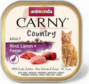 Animonda ANIMONDA Carny Country wołowina,jagnię,bażant karma mokra dla kotów 100g 1