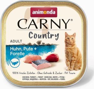 Animonda ANIMONDA Carny Country kurczak,indyk,pstrąg karma mokra dla kotów 100g 1