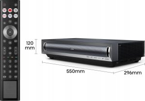 Projektor Hisense LASER TV PX3 80-150" 4K 7