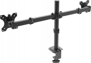 Akyga Uchwyt biurkowy na dwa monitory Akyga AK-MB-02 ramiona 2x10kg VESA 75x75mm / 100x100mm 15-32" 3