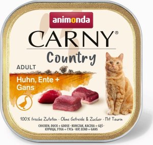 Animonda ANIMONDA Carny Country kurczak,kaczka,gęś karma mokra dla kotów 100g 1