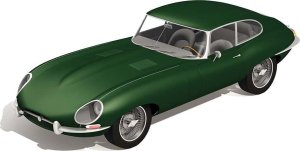 Airfix Airfix Starter Set - Jaguar E-Type 2