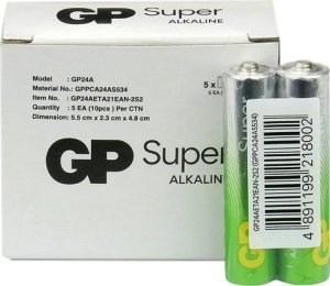 GP Recyko Bateria AAA / R03 10 szt. 2