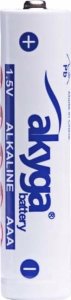 Akyga Bateria alkaliczna Akyga AKY2057 AAA LR03 Zn-MnO2, 1.5V/1300mAh 4szt/folia 3