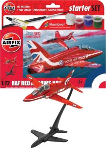 Airfix Airfix Starter Set - Red Arrows Hawk 9