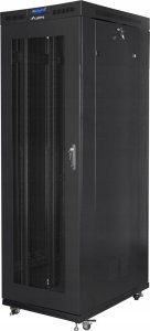 Szafa Lanberg Szafa instalacyjna Rack stojąca 19" 42U 800x800 Drzwi perforowane czarna Lanberg LCD (flat pack) 3