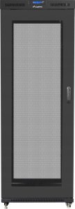 Szafa Lanberg Szafa instalacyjna Rack stojąca 19" 42U 800x800 Drzwi perforowane czarna Lanberg LCD (flat pack) 4