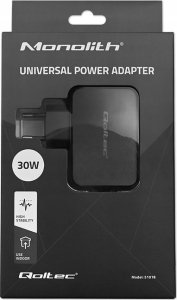 Zasilacz do laptopa Qoltec 30 W, 20 V 3