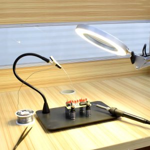 Lampka biurkowa Blow biała 3