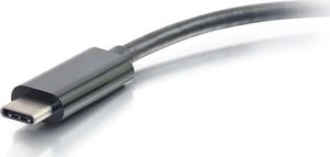 Adapter USB C2G USB-C - RJ-45 + USB-C Czarny  (82408) 3