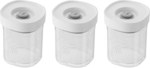 NPC Polska Zwilling Fresh & Save Cube 3 pojemniki plastikowe XS 120 ml szare 1