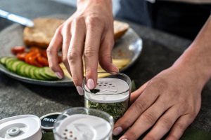 NPC Polska Zwilling Fresh & Save Cube 3 pojemniki plastikowe XS 120 ml szare 3