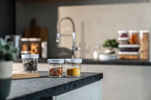 NPC Polska Zwilling Fresh & Save Cube 3 pojemniki plastikowe XS 120 ml szare 7