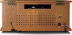 Gramofon Lenco LENCO TCD-2571 Plattenspieler Holzgeh. USB Kassette DAB+, Holz 6