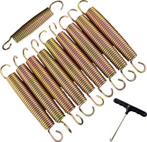 Verk Sprężyny do trampoliny sprężyna 165mm 16,5cm 10szt Sprężyny do trampoliny sprężyna 165mm 16,5cm 10szt 1