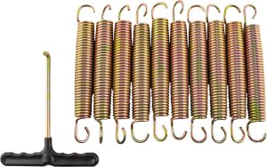 Verk Sprężyny do trampoliny sprężyna 165mm 16,5cm 10szt Sprężyny do trampoliny sprężyna 165mm 16,5cm 10szt 7