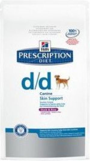 Hills  Prescription Diet d/d Kaczka i Ryż Canine 2kg 1