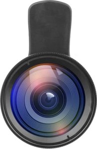 Verk Obiektyw soczewka do telefonu smartfona 2w1 0.45x 12,5x makro klips aparat Obiektyw soczewka do telefonu smartfona 2w1 0.45x 12,5x makro klips aparat 3