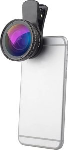 Verk Obiektyw soczewka do telefonu smartfona 2w1 0.45x 12,5x makro klips aparat Obiektyw soczewka do telefonu smartfona 2w1 0.45x 12,5x makro klips aparat 4