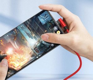 Kabel USB Verk Kabel przewód usb usb-c typ c kątowy do ładowania qc do telefonu 1m Kabel przewód usb usb-c typ c kątowy do ładowania qc do telefonu 1m 11