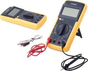 Verk Miernik lcd multimetr z temperaturą dt9208a sonda Miernik lcd multimetr z temperaturą dt9208a sonda 2