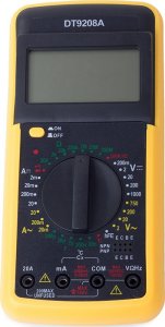 Verk Miernik lcd multimetr z temperaturą dt9208a sonda Miernik lcd multimetr z temperaturą dt9208a sonda 6