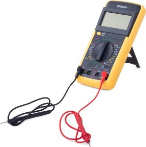 Verk Miernik lcd multimetr z temperaturą dt9208a sonda Miernik lcd multimetr z temperaturą dt9208a sonda 7