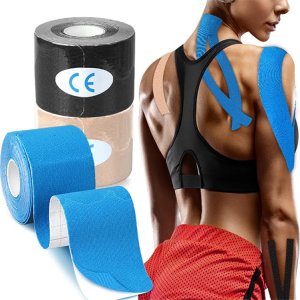 Verk Taśma kinezjologiczna tape tejpy tejp plastry kinesiotaping sportowa pro 5m Taśma kinezjologiczna tape tejpy tejp plastry kinesiotaping sportowa pro 5m 9