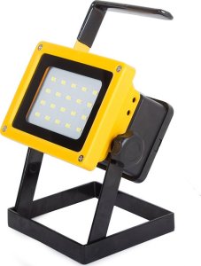 Naświetlacz Verk Halogen lampa przenośny LED 20 SMD 10W akumulator Halogen lampa przenośny LED 20 SMD 10W akumulator 2