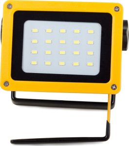 Naświetlacz Verk Halogen lampa przenośny LED 20 SMD 10W akumulator Halogen lampa przenośny LED 20 SMD 10W akumulator 3