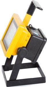 Naświetlacz Verk Halogen lampa przenośny LED 20 SMD 10W akumulator Halogen lampa przenośny LED 20 SMD 10W akumulator 7